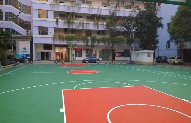 硅PU羽毛球場 硅PU羽毛球場